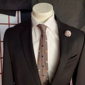 Express 2pc Black Suit Photographer 38R, 31/30